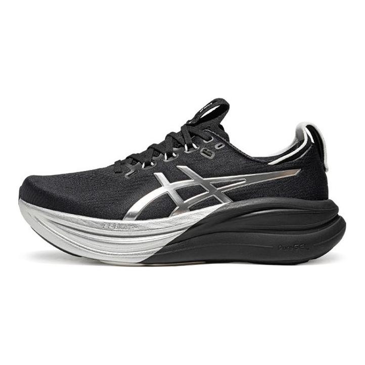 Asics GEL-Nimbus 28 Platinum Platinum Black Men Sneakers 1011C214-001