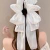 Vintage Mesh Bow Hair Claw 1Pcs Sparkle Rhinestone Design Clip for Women Elegant Birthday Parties