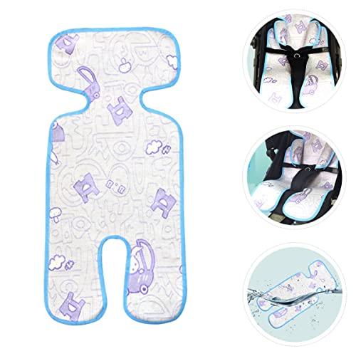 2-delad sittdyna för barnvagn, Andningsbar sommarkylmatta, Bekväm & Sval för Buggies och Barnvagnar, Lätt att Rengöra och Hållbar