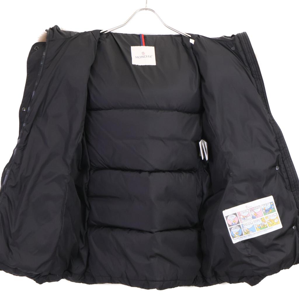 Moncler CLIO Fur Down Jacket Jacket 2 blackUsed