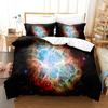 Galaxy Nebula 3D Bedding Set Starry Sky Duvet Cover Set King Queen Twin Double Comforter Cover Set For Home and Decoration
