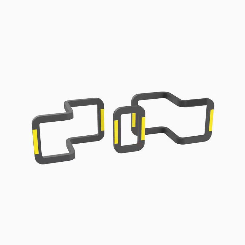 S-shaped Stainless Steel Pedestrian Barrier натуральный
