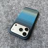 Triumph color red line carbon fiber is suitable for Apple 17 mobile phone case 16pro large hole gradual change sky color 15/14 protective cover