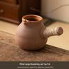 High-Temperature Charcoal Fire Pottery Tea Kettle – Outdoor Roasting & Winter Use