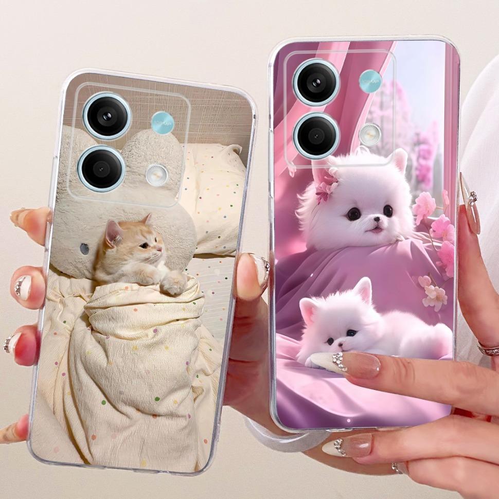 For Xiaomi Redmi Note 13 4G Casing Cool Tiger Horse Soft Silicone TPU Phone Case For Redmi Note 13 Note13 4G 5G Back Cover