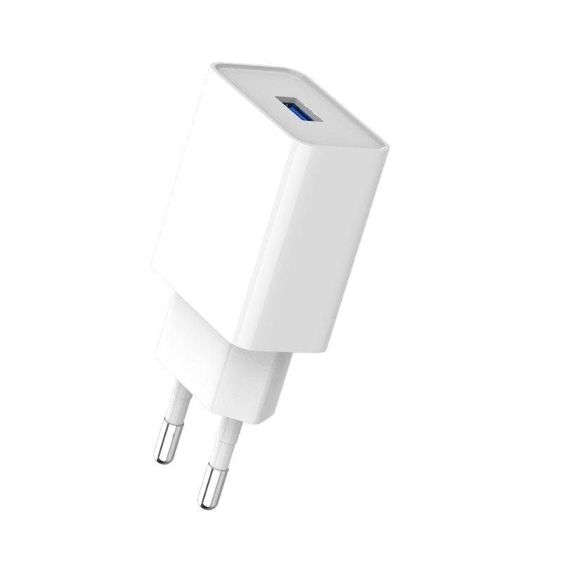 

High-Quality 5V/2A UK/EU Charger with USB Direct Charge, 10W Smart Temperature Control, Compact Home Appliance Power Adapter