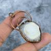 Fancy Natural Pyrite Druzy Copper Electroformed Wife Gift New Pendant Jewelry VP-26
