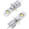 Takenous Takemura Shokai 24V LED H3 Fog White and Left and Right 12V LED Fog Lights Lights, Two-Color Switching, Yellow, Set,