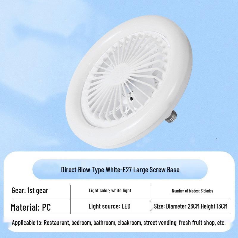 E27 Base LED Ceiling Fan Light for Bedroom, Kitchen, Bathroom, Restaurant – Super Bright and Compact Design.