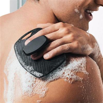 Spazzola da bagno per massaggio in silicone Doccia durevole Cuscinetto esfoliante per bagnoschiuma Massaggiatore facile da usare Detergente per la pelle Accessori per il bagno