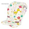 Multi-Color Rainbow Cotton Stroller & High Chair Cushion Pad
