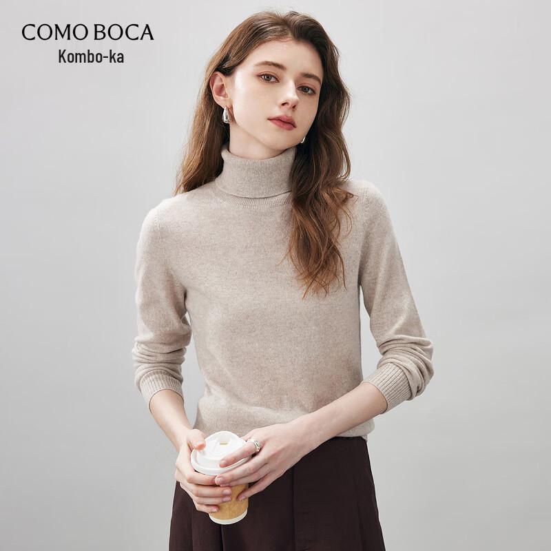 Женский высококачественный джемпер Komon Boca из 100% кашемира с воротником-стойкой XL