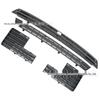 Deep Blue G318 Windshield Bug Net: Black Carbon Fiber Decorative Cover for 24 Car Models