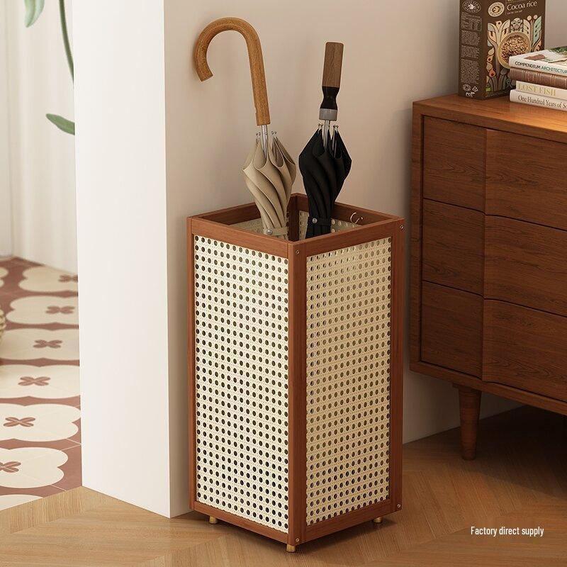 Floor-Standing Umbrella Storage Rack for Entryway