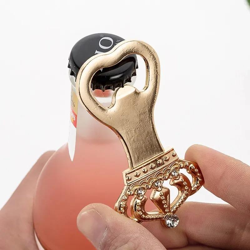 Creative Beer Crown Golden Bottle Opener European and American Personalized Wedding Supplies Practical Wedding Gifts For Guests