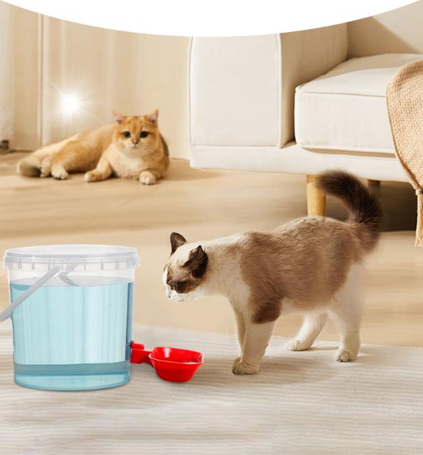 Pet Automatic Water Dispenser, Large Capacity Bucket Water Dispenser One Size