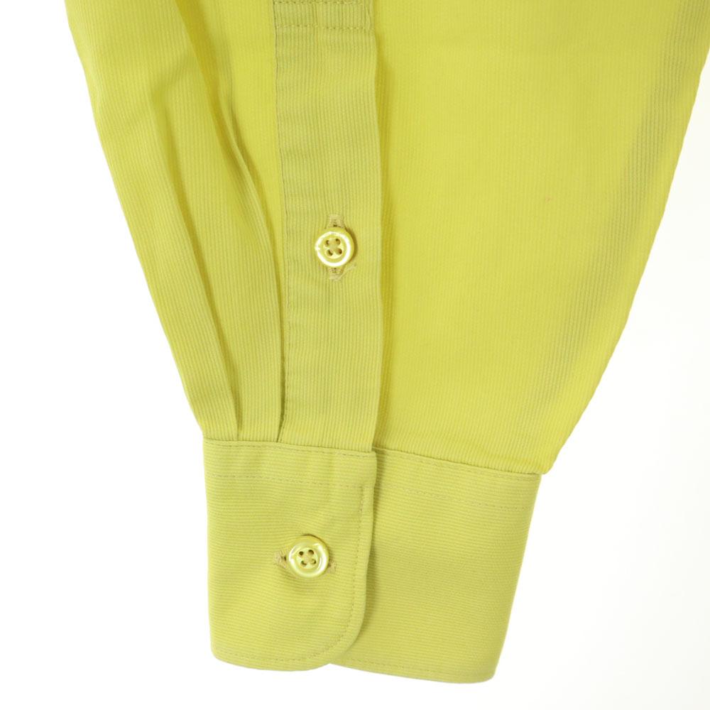 KENZO HOMME 90s Old Long sleeve shirt 2 Lime type Men's Used