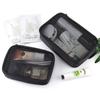 Nylon Toiletry Bag Female Travel Wash Pouch Bath Storage Makeup Case Storage Bag Mesh Cosmetic Bag