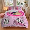 3Pcs Super Porky Taz Adventure Bedding Set Soft Fabric Duvet Cover Pillowcases Home Christmas Xmas Halloween Gift 1 Duvet Cover 2 Pillowcase Y150