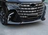 ZUNEIGUNG Front Bumper Garnish/Bumper Corner Covers for Toyota New Alphard (40 Series), Black, 3-Piece Set, Designed Exclusively for Toyota Alphard.