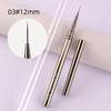 Nail Art Liner Pen Set: Ultra-Fine 9mm & 12mm for Detailed Painting and Outlining
