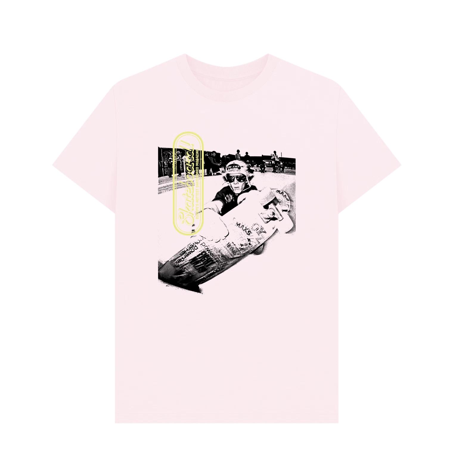 

PREMIUM OFFICIAL Skateboard! Magazine Skateboard Magazine Pale Pink T-Shirt S