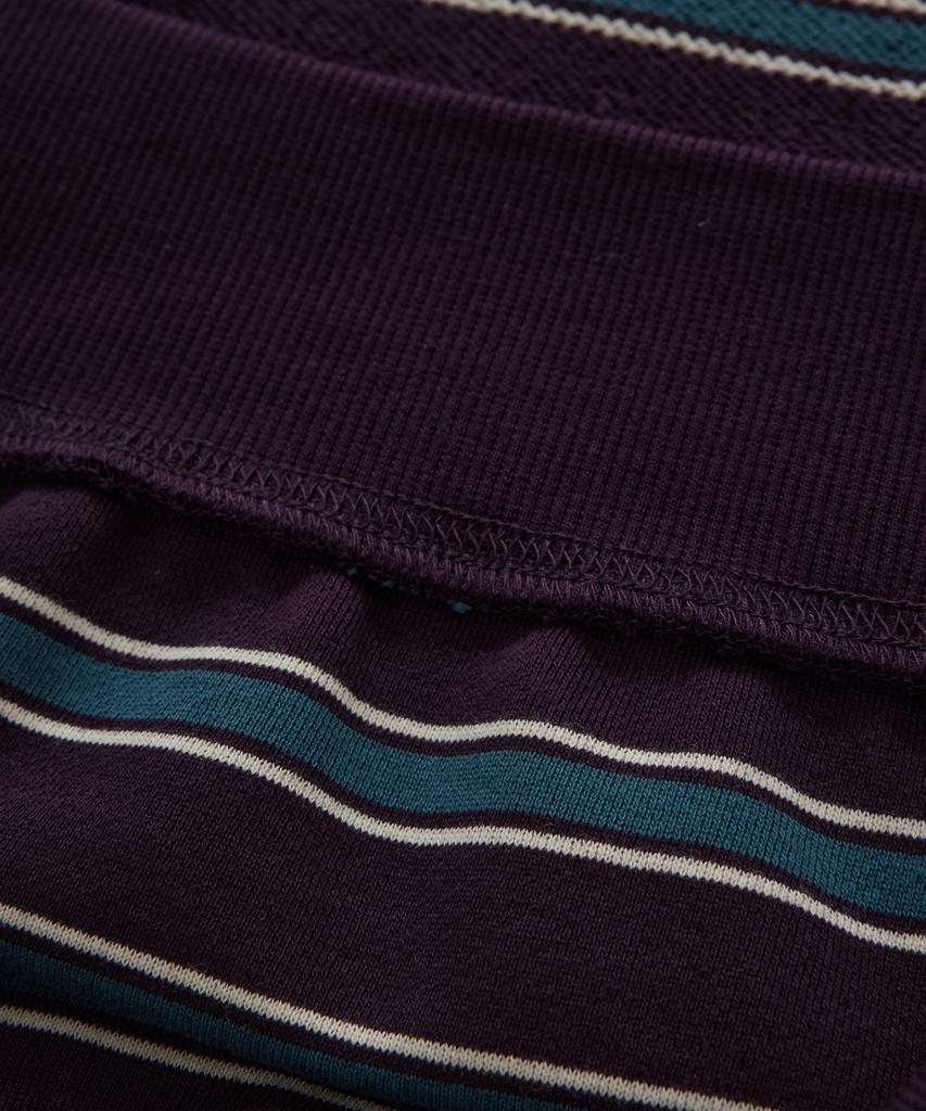 COVERNAT Striped Sweatshirt Purple