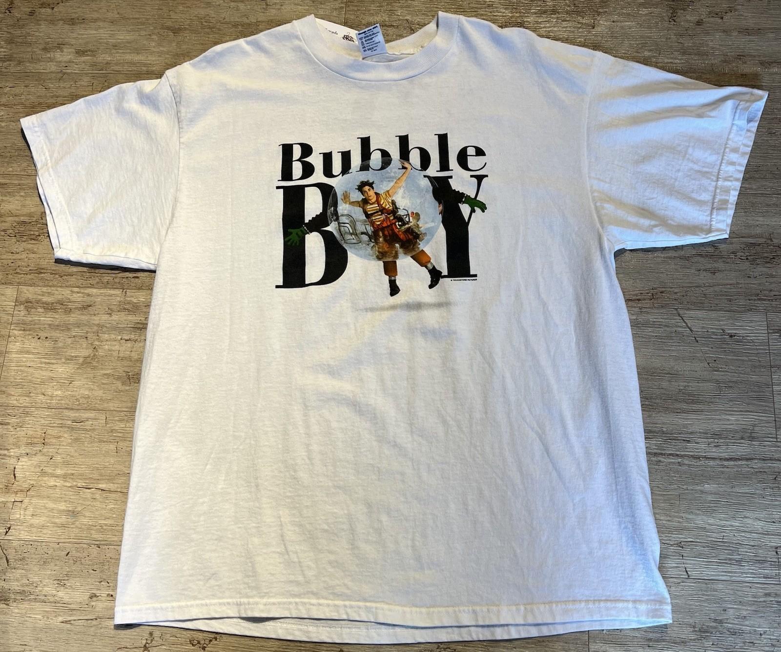 Vintage 2001 Bubble Boy Movie T Double Sided Grail Jake Gyllenhaal Sz XL Unisex T-Shirt XXXXL