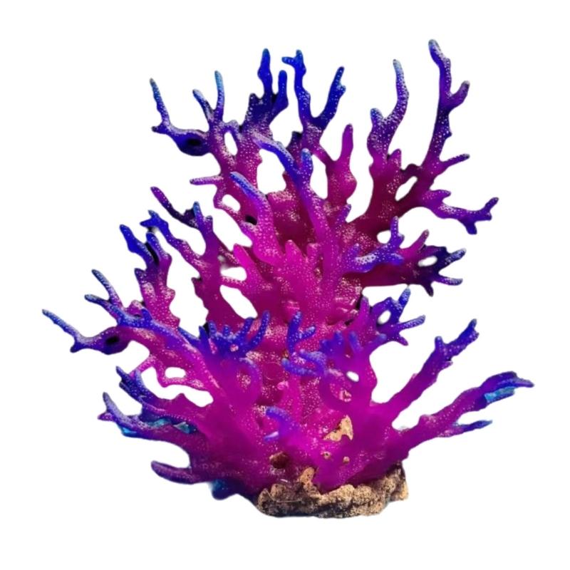 Water Plant Tree for Fish Tanks Aquarium Decorations Beautiful Appearance Artificial Plant Tree Multicolored Coral