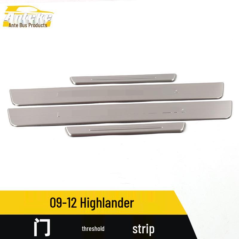 09-12 Highlander Sill & Bumper Decorative Strips & Stickers