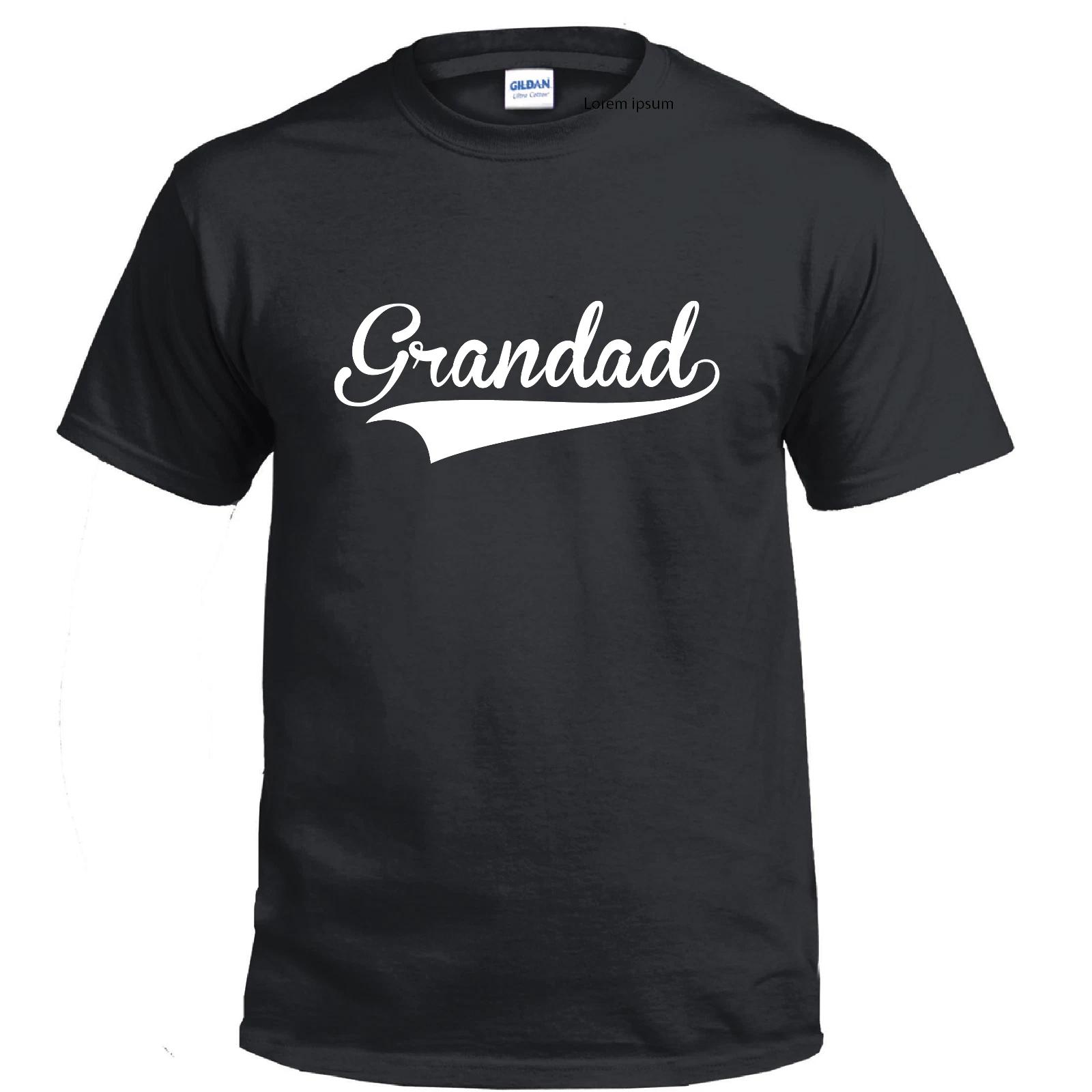 

Grandad Grandpa Fathers Day Grandparent Gift Baseball Jersey T-Shirt For Him S