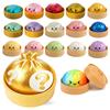 Kawaii Dumpling Squishy Toy Slow Rising Stress Relief Squeeze Fidget Cute Bao Bun Blind Box Soft Collectible Gift