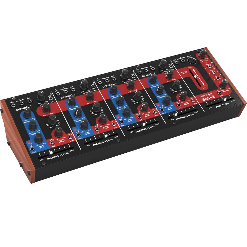 Behringer BDS-3 Analog Drum Synthesizer Eurorack Compatible USB MIDI Support