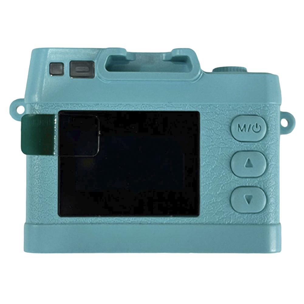 

Ретро цифровая камера 1080P карманный видеорегистратор со светодиодной вспышкой портативная маленькая камера для путешествий подарок для детей студентов синий