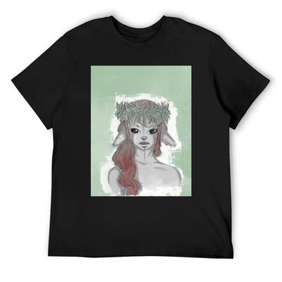 Faun T-Shirt Funny Gifts Summer Clothes Shirts Graphic Tees Animal Prinfor Boys T Shirt Men