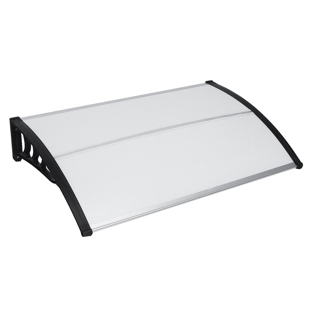 120x75cm Awning Door & Window Awning for Outdoor Entrance Patio Sunshade Durable Door Canopy