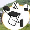 Camping Stool Adults Folding 130 Kg Load Bearing Simple Practical X Shaped Frame Fishing Chair for
