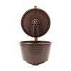 1/3/6Pcs Empty Pods Cups Coffee Filter Capsule for Strainer Basket Dolce Gusto