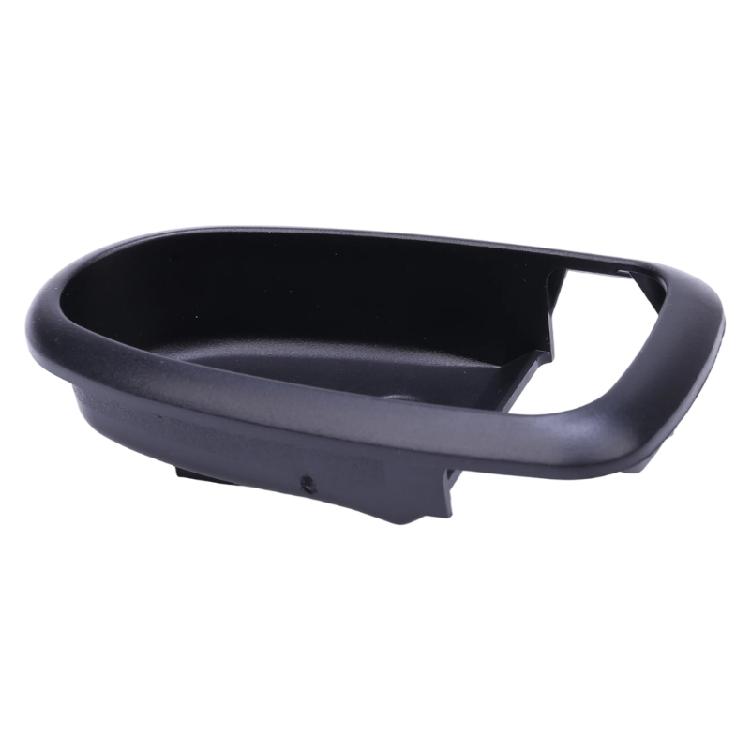Recessed Interior Door Handle Surround Trim, Black Engineering Plastic for Worn or Damaged Frame Replacement Task 82611-2D000 82621-2D000