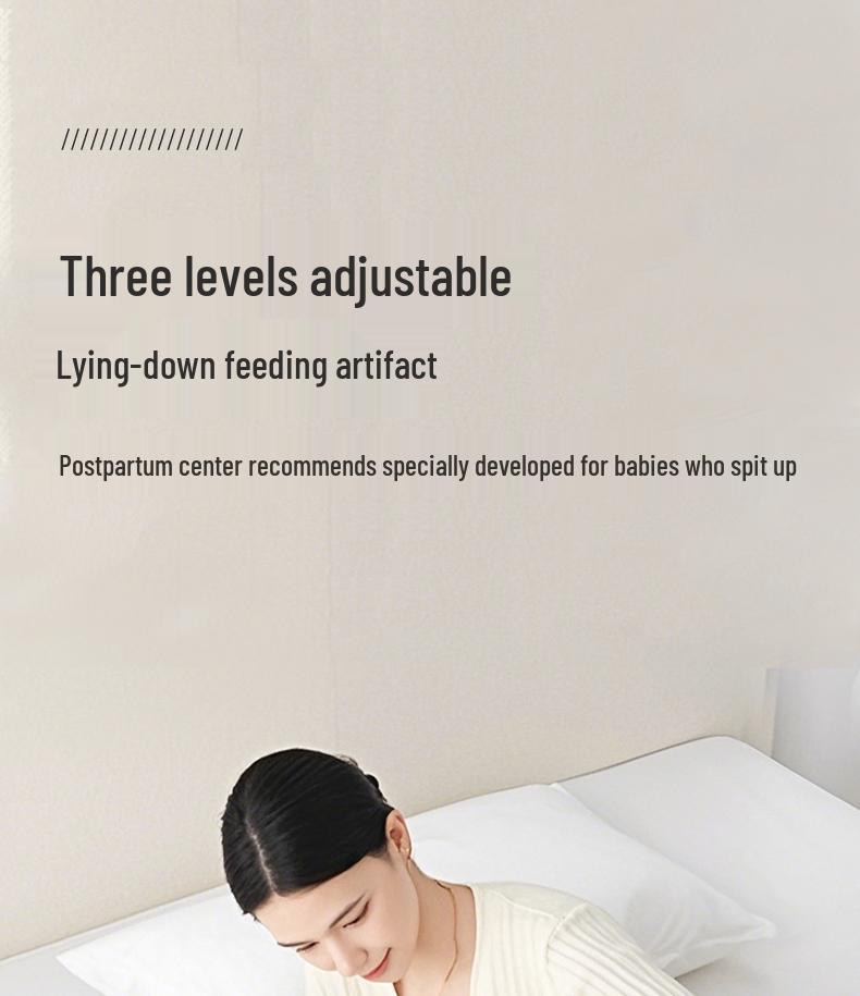 Coussin d'allaitement réglable pour nouveau-né: Soutien Anti-Gaz & Anti-Régurgitations
