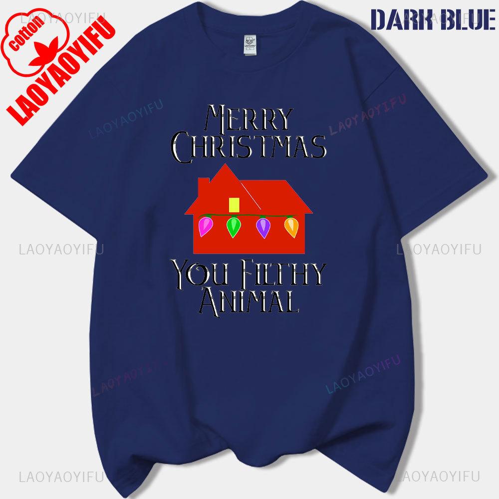 Merry Christmas Movie Home Alone Childrens Man Printed Tshirt Woman Cotton Tshirt Adult Daily Clothing Holiday Gifts Tops