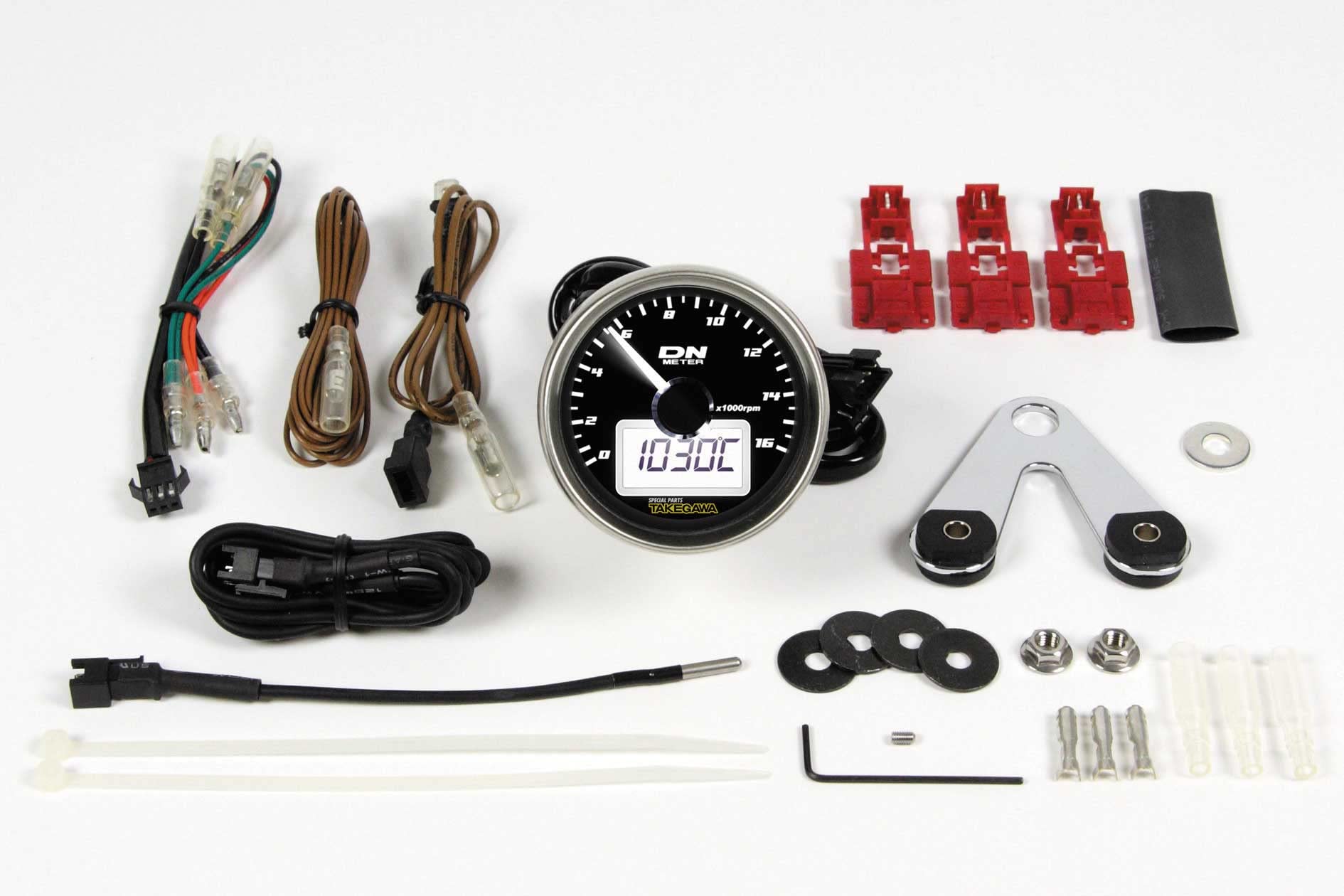 

Special Parts Takegawa Medium DN Tachometer for 12V Vehicles (TAKEGAWA) (White LED) (05-05-3210)