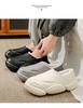 Winter Cotton Slippers: Non-slip, Waterproof, Thick-soled, Warm Velvet, Closed-toe for Men & Women