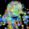 500Pcs Glow Fish Tank Luminous Stones Colorful Flowerpot Decorative Stone Garden Pebble  Night