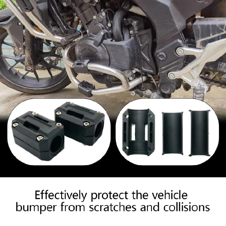Motorcycle Bumper Block Bumper Guard Block Motorcycle Engine Guard Bumper Block Protection for 22/25/28mm