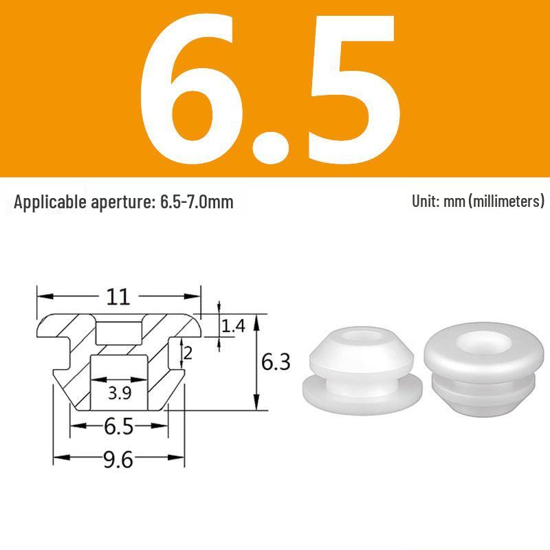 High-Temp Resistant Silicone Rubber Stopper with Card Slot Sealing Cap