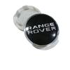 Range Rover Černý Chrom 63mm Středové Krytky Kol Evoque Freelander X 4