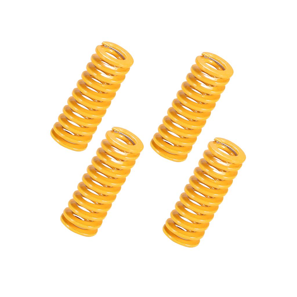 4pcs Upgrade Heated Bed Die Spring Compression Spring Length 20mm OD 8mm ID 4mm Compatible with Anet A8 A6 ET4 ET5