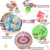 8-teiliges Set mit diamantbemalten Untersetzern mit Tier-, Strand- und Muschelmuster und Halterungen, DIY-Untersetzer für Anfänger und Erwachsene, Kunst- und Bastelbedarf, Geschenke