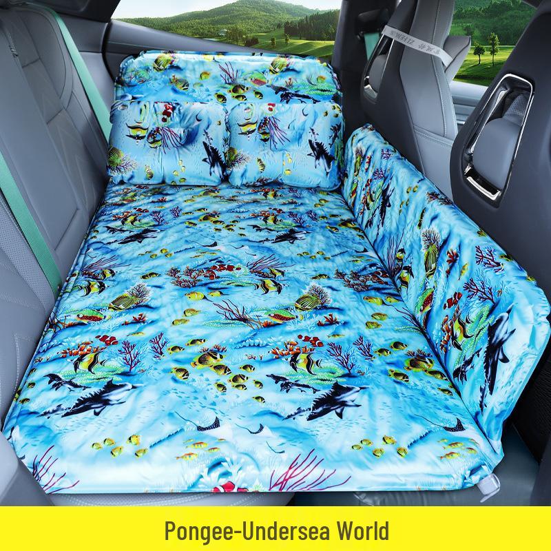 Inflatable Car Bed for Sedan - Rear Seat Travel Mattress